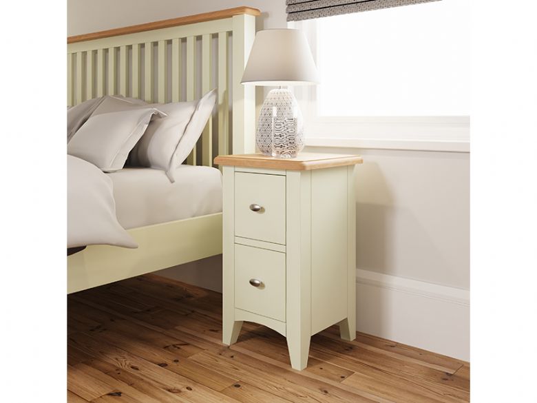 Moreton small painted bedside cabinet