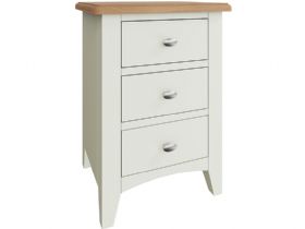 Moreton 3 drawer bedside cabinet available at Furniture Barn