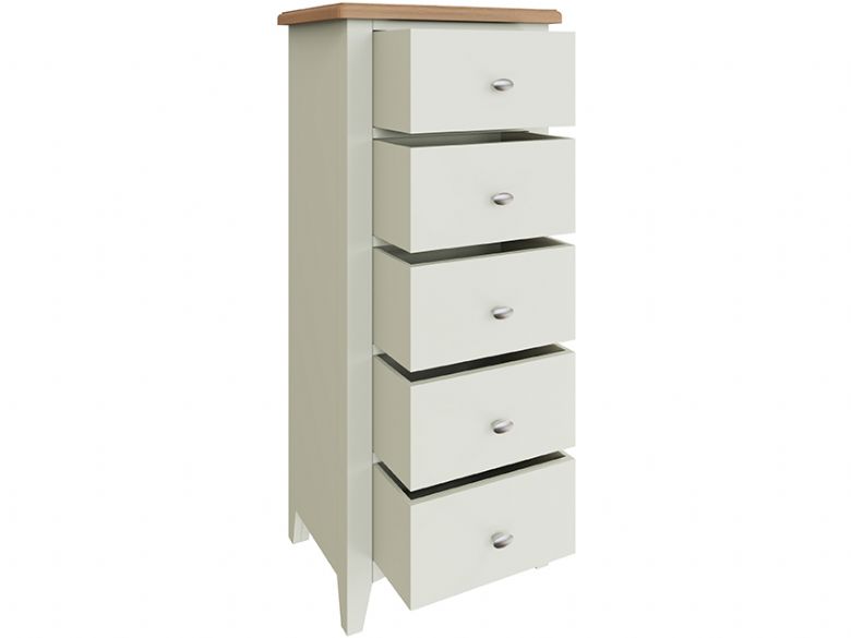 Moreton tall narrow chest available at Furniture Barn