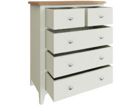 Moreton 2 over 3 chest of drawers