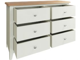 Moreton painted 6 drawer chest