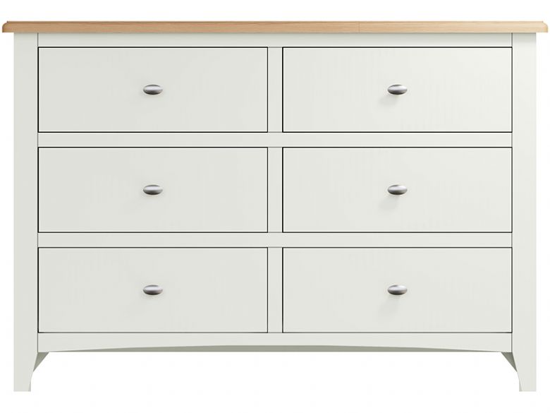 Moreton painted chest of 6 drawers
