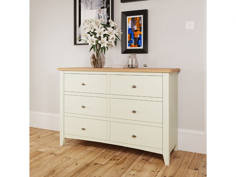 Moreton 6 drawer chest finance options available