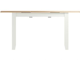 Moreton white 120cm extending table
