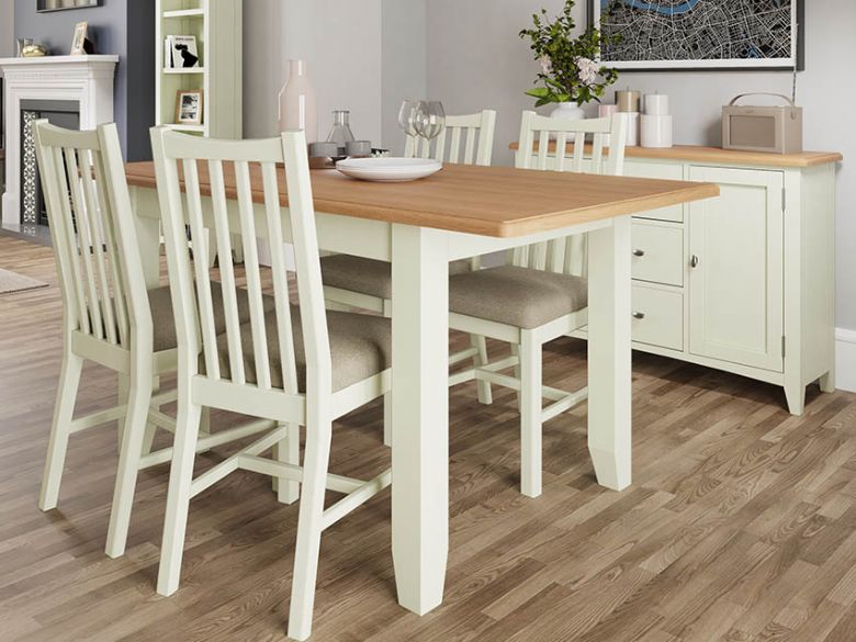 Moreton painted 160cm dining table