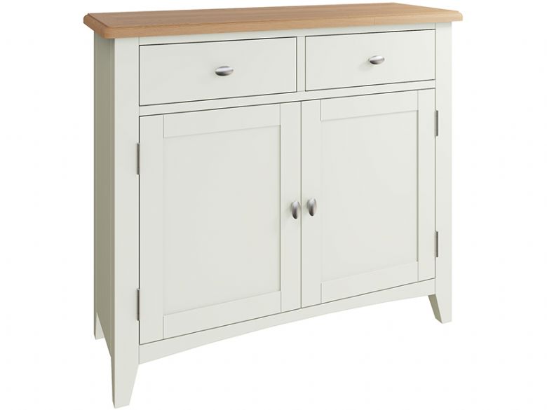 Moreton 90cm white sideboard available at Furniture Barn