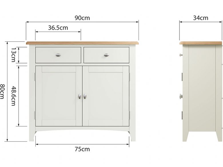 Moreton painted sideboard finance options available