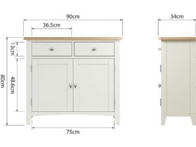 Moreton painted sideboard finance options available