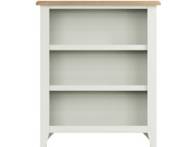 Moreton small white bookcase available at Furniture Barn
