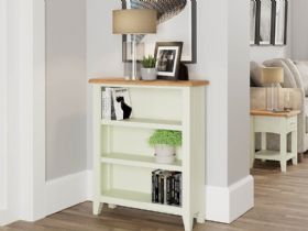 Moreton small wide painted bookcase
