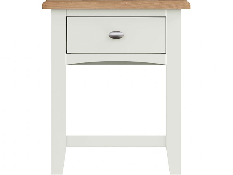 Moreton painted lamp table with drawer