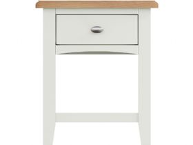 Moreton painted lamp table with drawer