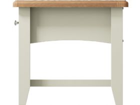 Moreton white 2 drawer coffee table