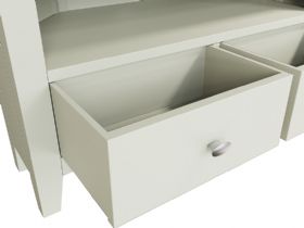 Moreton TV cabinet with 2 drawers