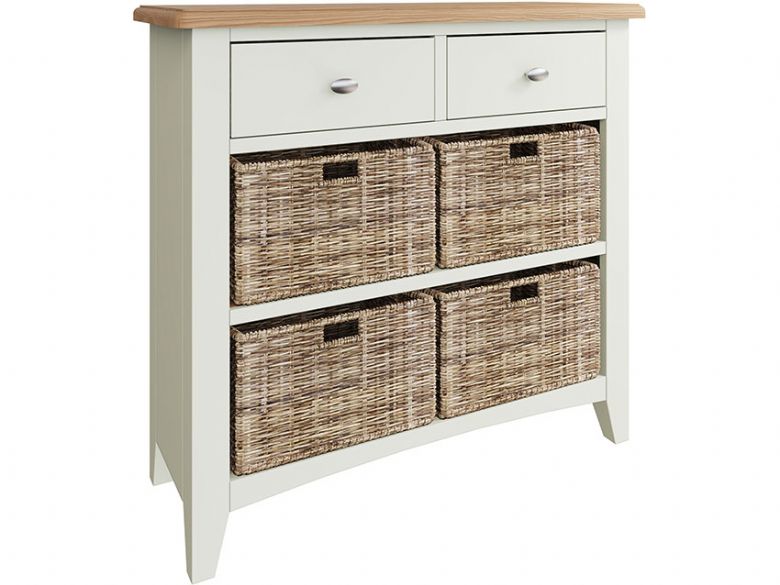 Moreton small sideboard with baskets
