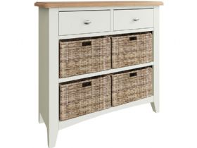 Moreton small sideboard with baskets