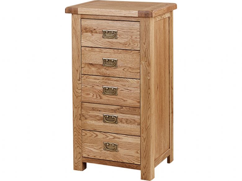 fortune woods 5 Drawer Wellington Chest