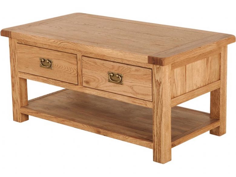 fortune woods Coffee Table with 2 Drawers