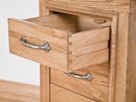 Flagbury oak bedside cabinet