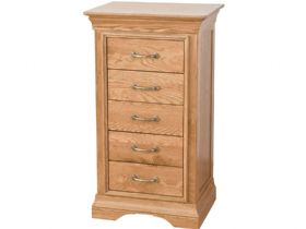Flagbury oak wellington chest available at Furniture Barn