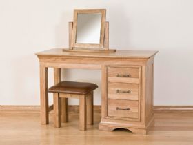 Flagbury solid oak dressing table