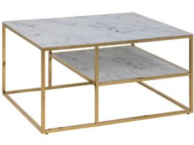 White Marble Coffee Table