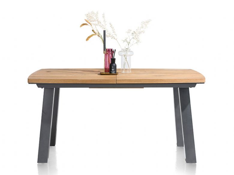 Arizona oak large extendable dining table available at Lee Longlands