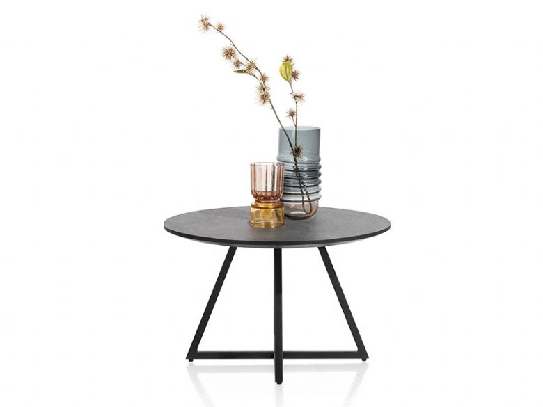 Habufa Avalon hpl anthracite occasional table available at Lee Longlands