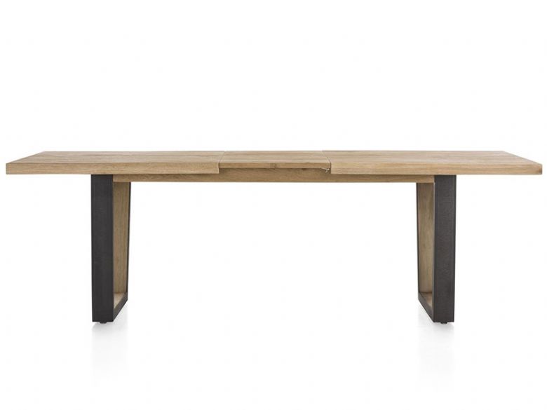 Habufa Metalox extendable dining table available at Lee Longlands