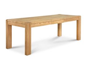 Linus extendable oak Dining table available at Lee Longlands