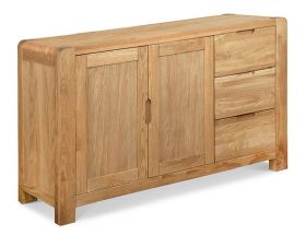 Linus oak Dining Large Sideboard available at Lee Longlands